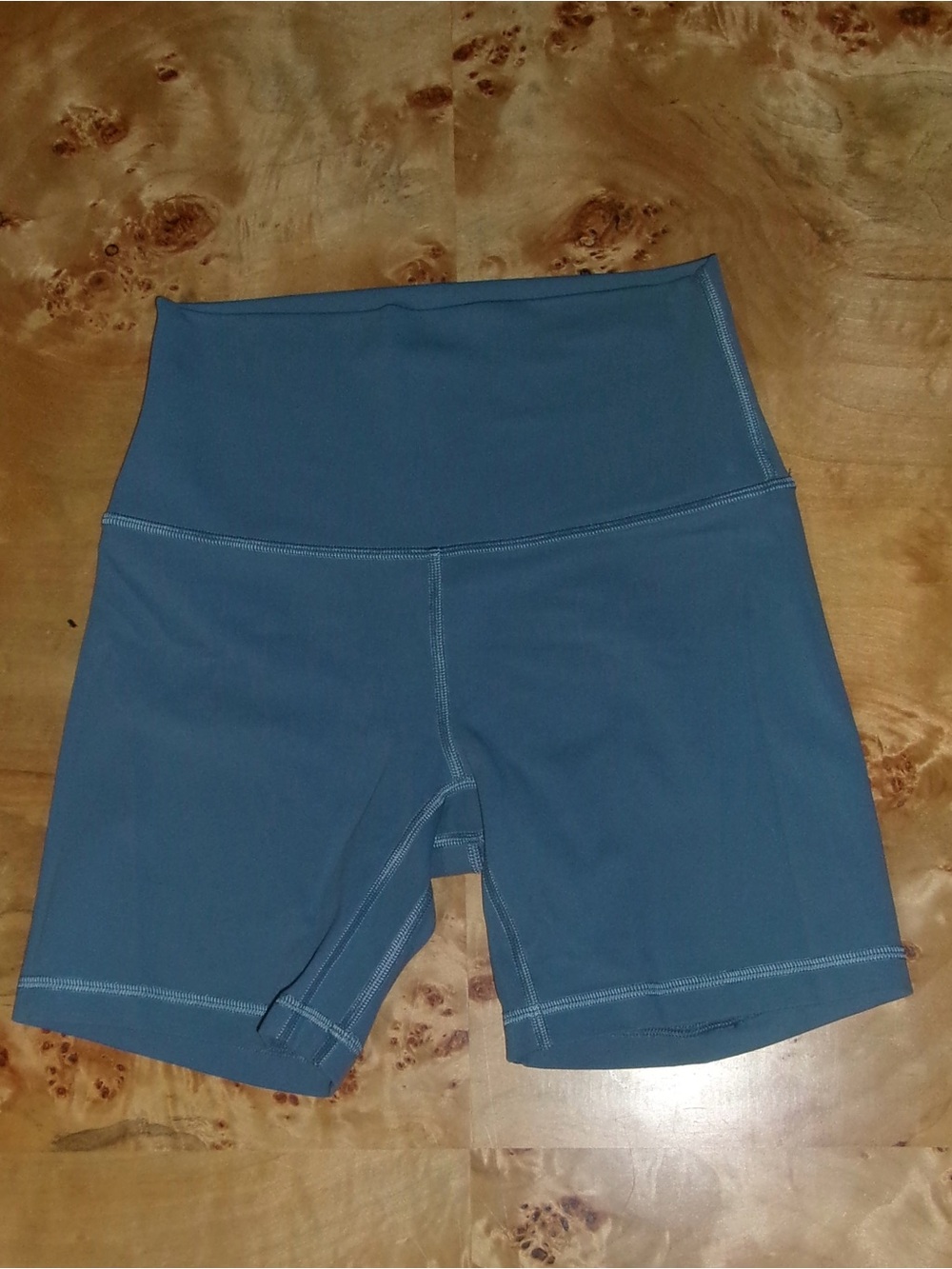 lululemon athletica High-Rise Bike Shorts in Slate Blue